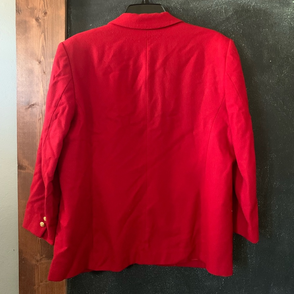 Pendleton Blazer Vintage 100% Wool Euc - image 5